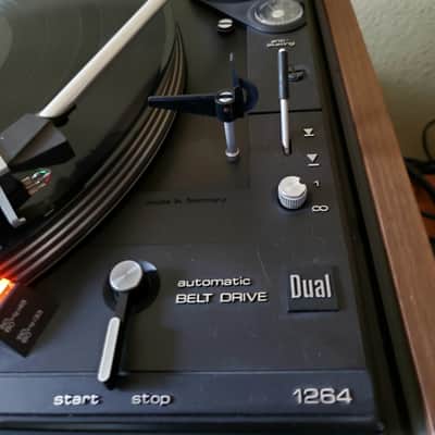 Dual CS 1264 Turntable Automatic Belt-Drive -Beautiful! w. Ortofon OM20  Cartridge & Original Papers image 5