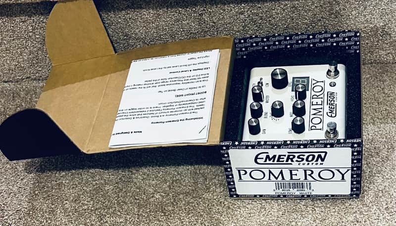 Emerson Pomeroy Boost/Overdrive/Distortion 2010s - White image 1