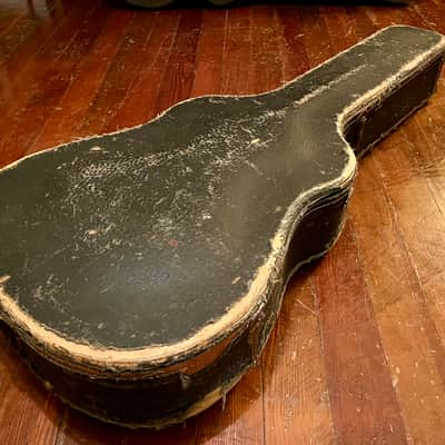 Ess & Ess Vintage Guitar Case 1950s - Black and Gold image 12