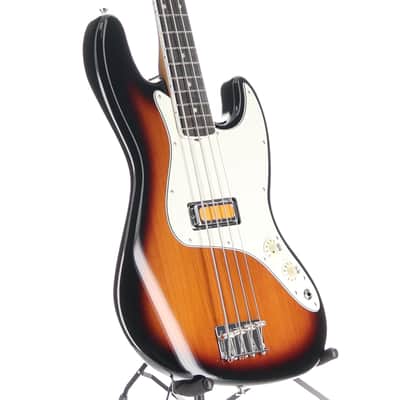 Fender Gold Foil Jazz Bass, 2-Color Sunburst, Plays Great (N3) (11641) image 3