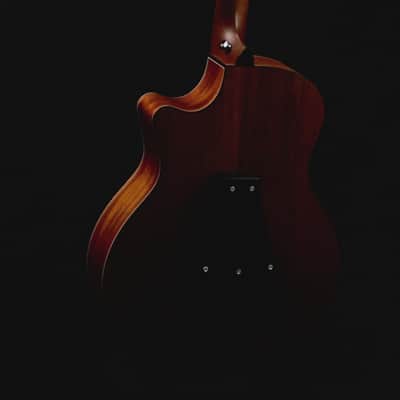 Kepma FC Mini SM Elite Series 36 inch Solid Top Travel Acoustic Guitar - Natural ( FC-MINI-NAT ) image 4