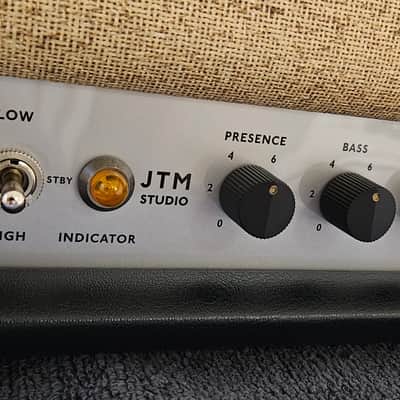 Marshall Studio JTM ST20H "MK II" 20-Watt Guitar Amp Head 2023 - Present - Black image 10
