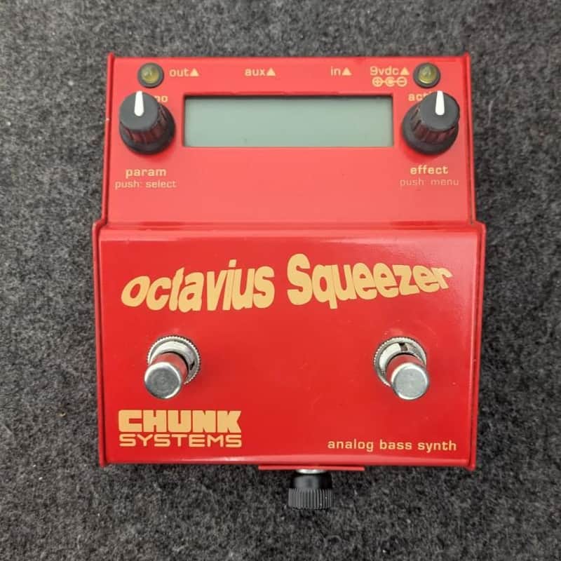 Chunk Systems Octavius Squeezer Analog Bass Synth Pedal - Serial No: 00021 image 1
