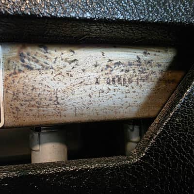 Fender Showman Head 1966 - Black with Blue mesh image 8