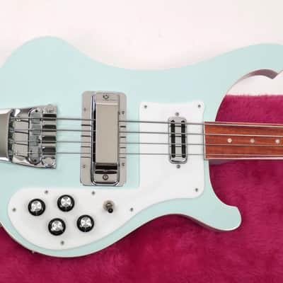 2006 Rickenbacker 4003 FL - Super Rare BLUE BOY Finish Fretless Bass! - VP Vintage Pickup - "Color of the Year" image 7