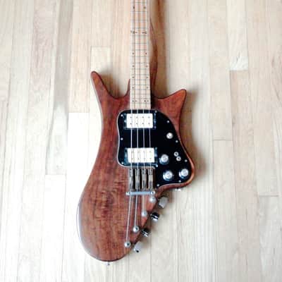 1970s Bunker Pro-Bass Vintage Electric Bass Guitar Pro Line Dimarzio w/ hsc image 2