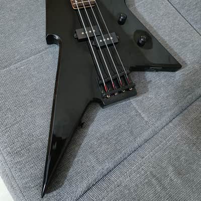 B.C. Rich Ironbird Bass 1987 - 1995 - Black Reverse Headstock Ultra Rare image 3