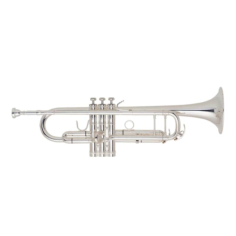 John Packer JP351SWHWS Orchestral Model Key of Bb Trumpet w/Pro Double Case, Mouthpiece & Valve Oil image 1