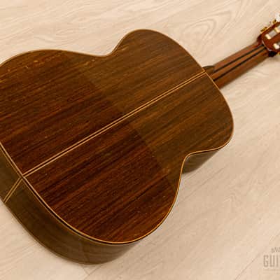 1986 Masaru Kohno Professional-R Vintage Classical Guitar, Spruce & Rosewood w/ Case image 17