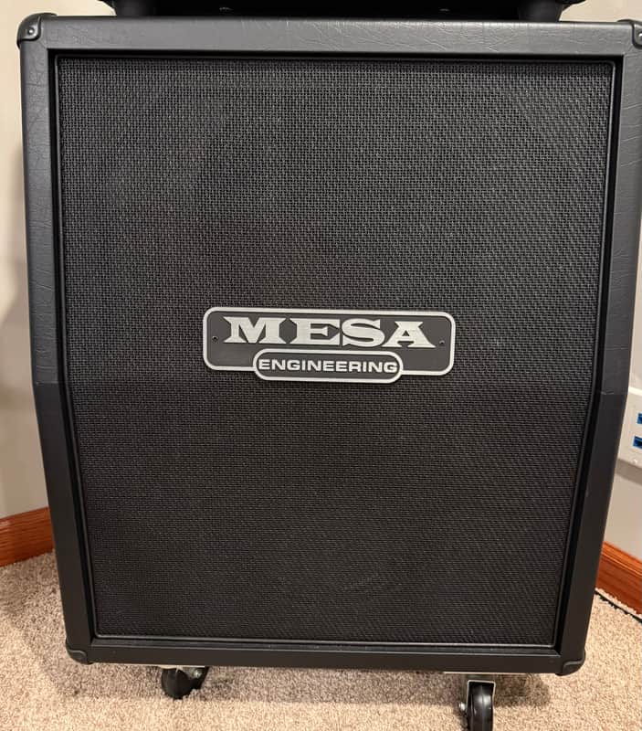 Mesa Boogie Rectifier 120-Watt 2x12" Vertical Slant Guitar Speaker Cabinet 2010s - Various image 1