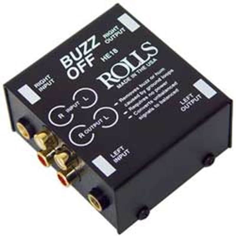 Rolls HE18 2-Channel Hum Eliminator image 1