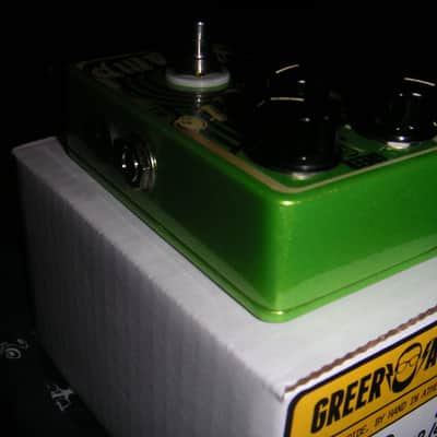 Greer Amps Ghetto Stomp BC107 Limited Edition Green Sparkle - Mint - Free Ship image 3