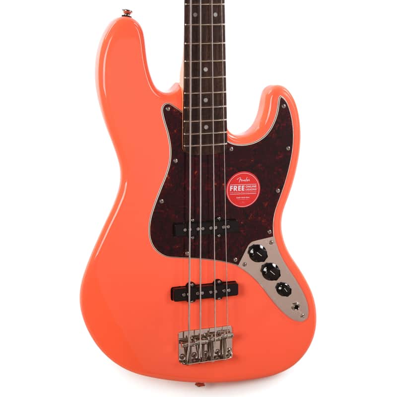 Squier Classic Vibe '60s Jazz Bass Tahitian Coral image 1