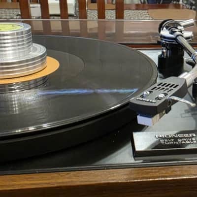 VINTAGE PIONEER TURNTABLE/MADE IN JAPAN/1973//33/45 SPEED image 4