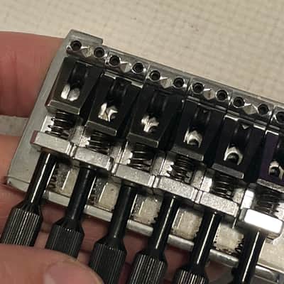 1980's Korean Ibanez RG250 Series Guitar Powerocker DX Power Rocker Black Factory Tremolo Bridge Set image 16