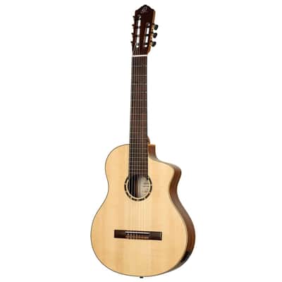 Ortega RCE133-7 Pro Solid Spruce Top Nato Neck Nylon 7-String Classical Acoustic-Electric Guitar w/Gig Bag image 6
