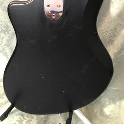 Teisco Kawai Tuxedo Bass Guitar - Short Scale - Vintage Chipboard Bass Case - 1968 image 9