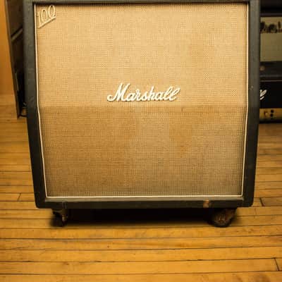 Vintage 1968 Marshall Plexi Amplifier Head & 68/69 Marshall Slant 4x12 Cabinet with Magus Ultimate Attenuator - Excellent image 1