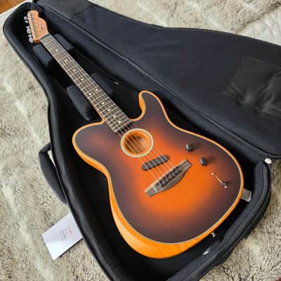 2024 Fender American Acoustasonic Telecaster Sunburst B-Stock w/gig bag image 23