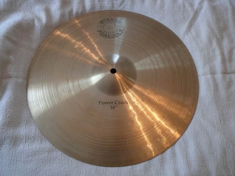 Paiste 16" Sound Formula Power Crash Cymbal 1990-1992 image 1