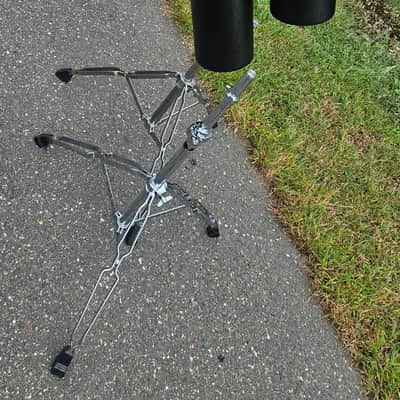 Tama Tama 7850N4L 4-Piece Low-Pitch Octoban Set with Stand (1990s 1990s - Black fibreglass image 3