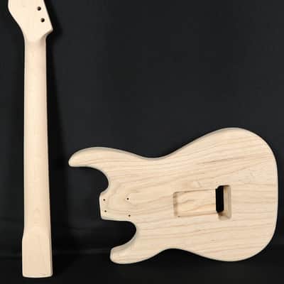 Michael Kelly MK60 Strat Electric Guitar Kit Maple/Rosewood Neck and Ash Body image 2