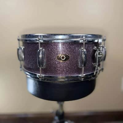 Slingerland Hollywood Ace 5.5x14" 8-Lug Snare Drum 1960 Smokey Sparkling Pearl image 1