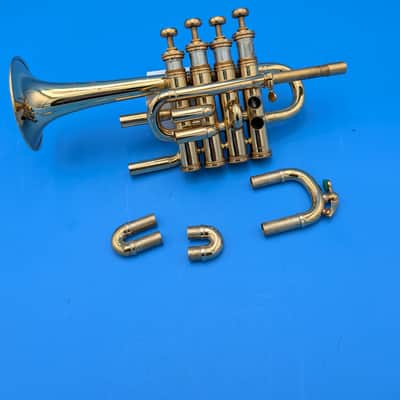 Selmer Piccolo Trumpet with original case image 5