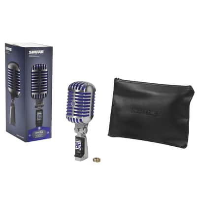 Shure Super 55 | Deluxe Supercardioid Dynamic Microphone. New with Full Warranty! image 10