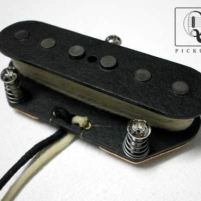 Telecaster Broadcaster Nocaster Esquire A5 Bridge 50`s Hand Wound Fits Fender by Q pickups image 1