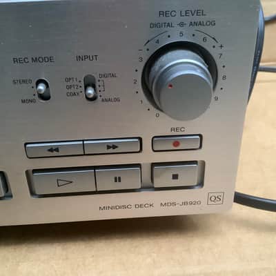 Sony Sony MDS-JB920 QS JB 920 mini disc High-End MiniDisc Recorder image 5