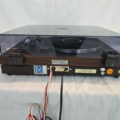 Pioneer PL-A45D Vintage Fully Automatic Belt Drive Stereo Turntable Record Player Wood Veneer & Black image 7
