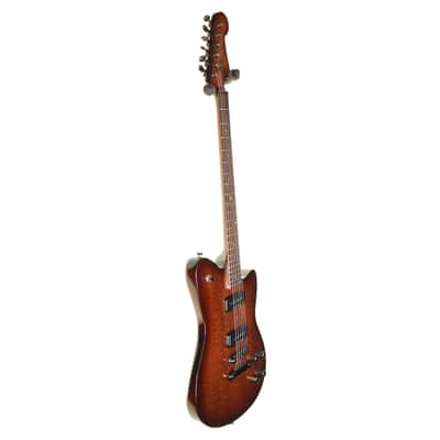 Fender Limited Edition Toronado CT P90 Electric Guitar, Bubinga, Tobacco Sunburst image 4