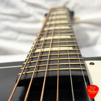1960s Silvertone 658 “Tuxedo” Archtop Acoustic Guitar by Kay – “The Wolf” image 17