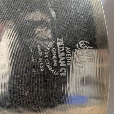 Zildjian 14" A Custom Hi-Hat Cymbals (Pair) 1991 - Present - Brilliant image 5
