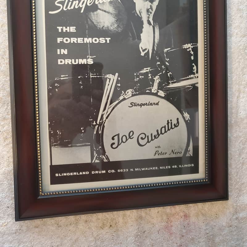 1967 Slingerland Joe Cusatis B & W