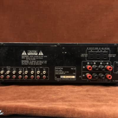 Denon PMA-520 Stereo Integrated Amplifier Vintage Receiver 1989 image 5