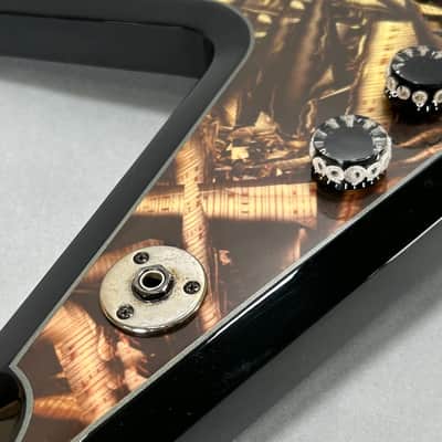 2006 Dean Dimebag Darrell Signature Razorback - Bone Shards image 4