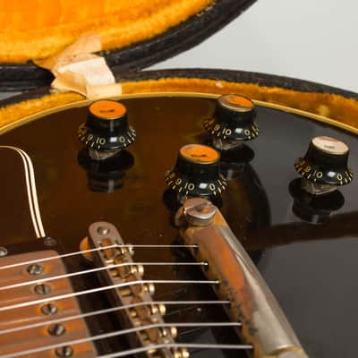 Gibson  Les Paul Custom Solid Body Electric Guitar (1960), ser. #0-6946, original black hard shell case. image 25