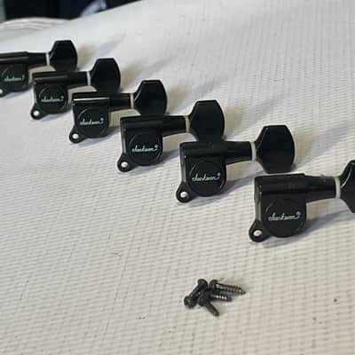1980's Japan Charvel Jackson Deluxe Series R Logo Tuners Tuning Pegs 6 In Line image 1
