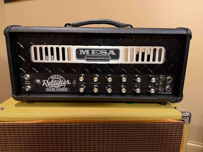 Mesa Boogie Rectifier Badlander EL84/25 2-Channel 25-Watt Guitar Amp Head