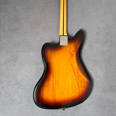 Squier Vintage Modified Jaguar with Rosewood Fretboard 2014 - 3-Color Sunburst image 3