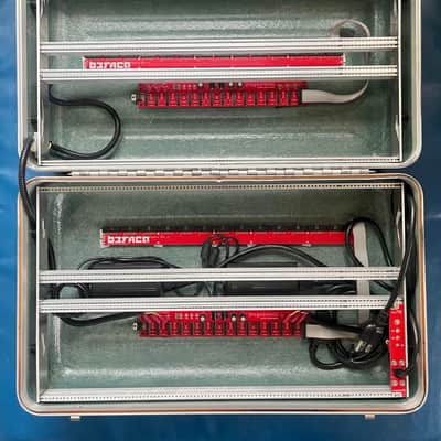 14U 100HP Eurorack Travel Case w/ 5-Amp Power, Halliburton style image 14