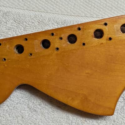 Authentic 1969 Fender STRATOCASTER NECK - Beautiful Rosewood & Refretted image 12