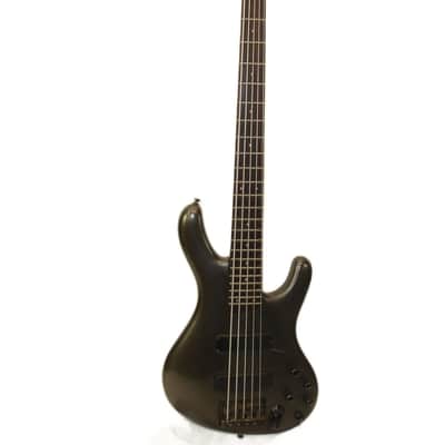 1998 Ibanez Ergodyne EDB605 5-String Electric Bass Guitar, Gray Pewter image 1