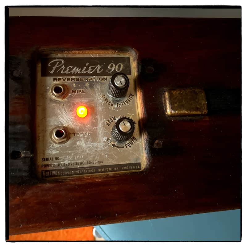 Multivox Premiere 90 Tube Spring Reverb 1950-1970? image 1
