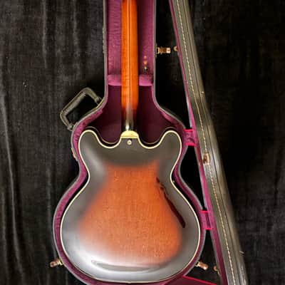 c. 1980 Guild Starfire SF-4 Semi-Hollow body guitar - Tobacco Burst L/H image 2