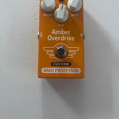 Mad Professor Amber Bass Overdrive Custom Limited Edition Guitar Effect Pedal image 2