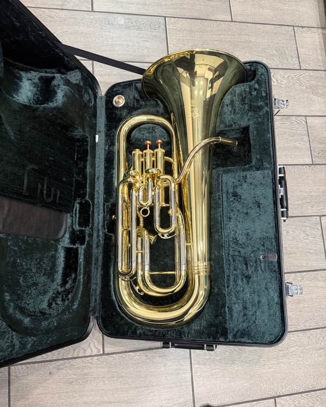 Yamaha YEP-642II Neo Compensating Euphonium 2010s - Lacquered Brass image 1