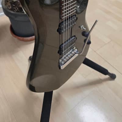 Music Man JP7 USA John Petrucci Signature Olive Gold Sparkle Dream Theater Artist American 7 Seven Guitar image 20